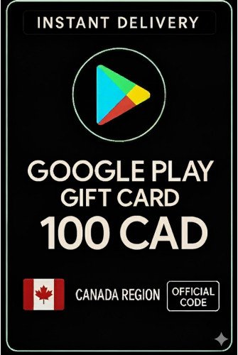Google Play Gift Card - Canada 100 CAD