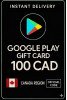 Google Play Gift Card - Canada 100 CAD
