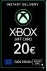 Xbox Live Gift Card 20 Euro Wallet