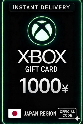Xbox Live Gift Card 1000 Yen Wallet