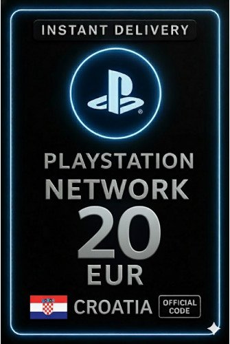 PSN Card Croatia - 20 EU HR