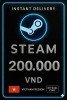 Steam Wallet 200.000 VND - (Vietnam)