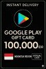 Google Play Gift Card - Indonesia IDR 100.000