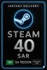 Steam Wallet Code 40 SAR (SA)