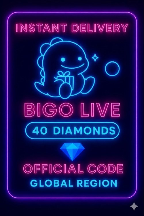 Bigo Live - 40 Diamonds (Global)