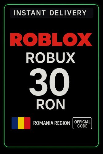 Roblox 30 RON Game Card (RO)