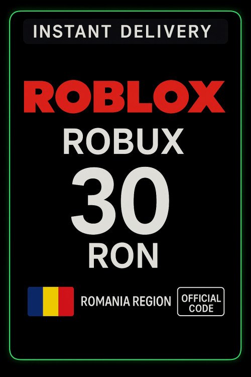 Roblox 30 RON Game Card (RO)
