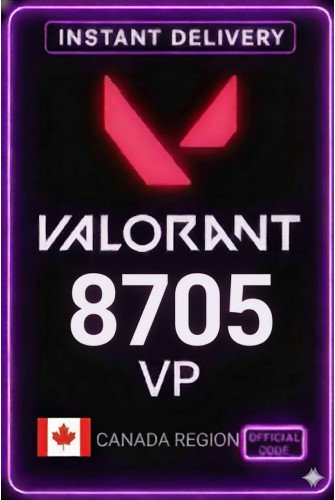 Valorant Points - 8705 VP (Canada)