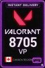Valorant Points - 8705 VP (Canada)