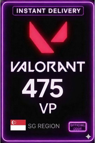 Valorant Points - 475 VP (Singapore)