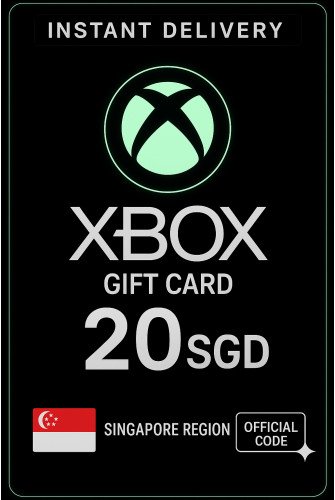 XBox Live Gift Card 20 SGD SG