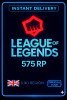 Riot Points - 575 RP (UK)