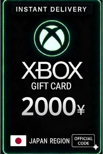 Xbox Live Gift Card 2000 Yen Wallet