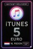 iTunes Gift Card 5 EUR NL