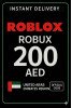 Roblox 200 AED AE