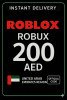 Roblox 200 AED AE