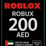 Roblox 200 AED AE