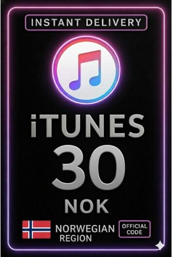 iTunes Gift Card 30 NOK NO