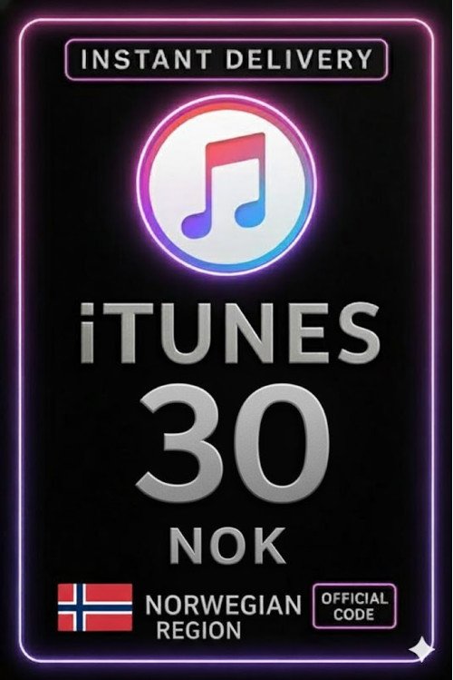 iTunes Gift Card 30 NOK NO