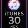 iTunes Gift Card 30 NOK NO