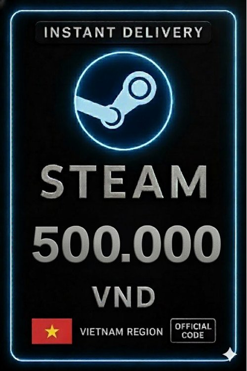 Steam Wallet 500.000 VND - (Vietnam)