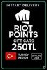Riot Points 250 TL - (Türkiye)