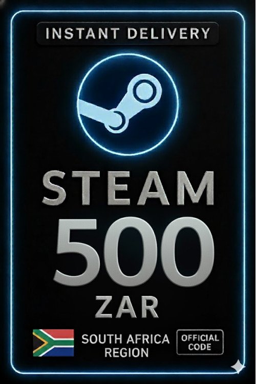 Steam Wallet 500 ZAR - (South Africa)
