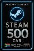 Steam Wallet 500 ZAR - (South Africa)