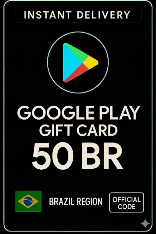 Google Play Gift Card - Brasil BR 50