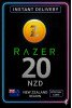 Razer Gold New Zealand NZD20