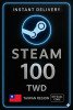 Steam Wallet Taiwan 100 TWD