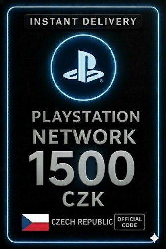 PSN Card Czech Republic - 1500 CZK (CZ)