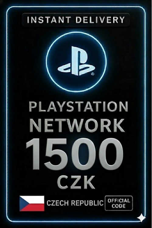 PSN Card Czech Republic - 1500 CZK (CZ)