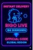 Bigo Live - 84 Diamonds (Global)