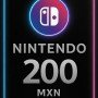 Nintendo eShop Prepaid Card - 200 MXN