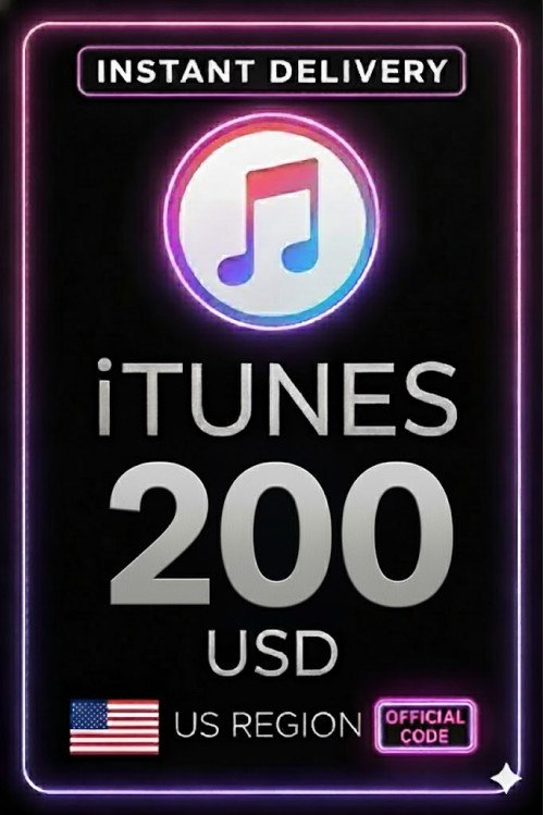 iTunes Gift Card - US$ 200