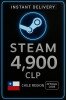 Steam Wallet 4.900 CLP - (Chile)