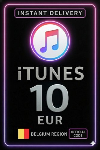 iTunes Gift Card 10 EUR BE