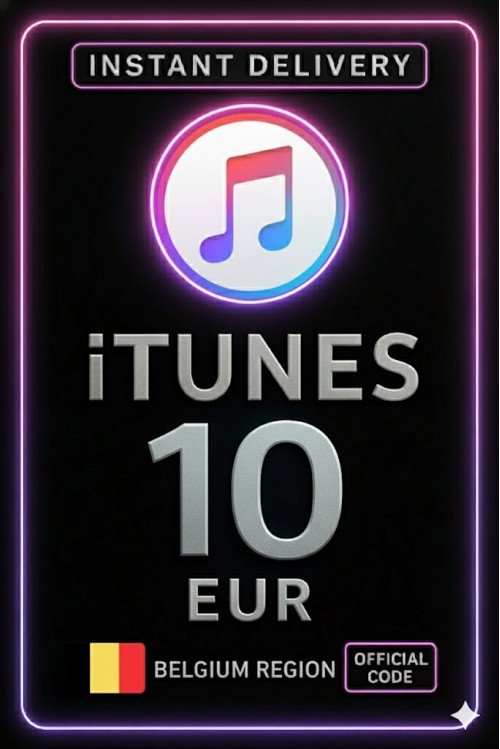 iTunes Gift Card 10 EUR BE