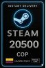 Steam Wallet 20500 COP - (Colombia)