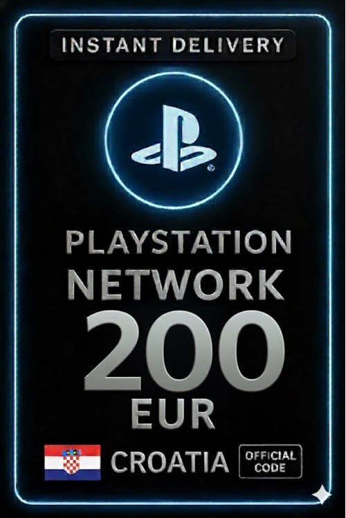 PSN Card Croatia - 200 EU HR