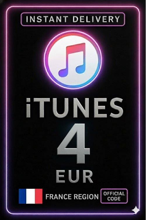 iTunes Gift Card FR €4