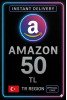 Amazon Hediye Kartı 50 TL