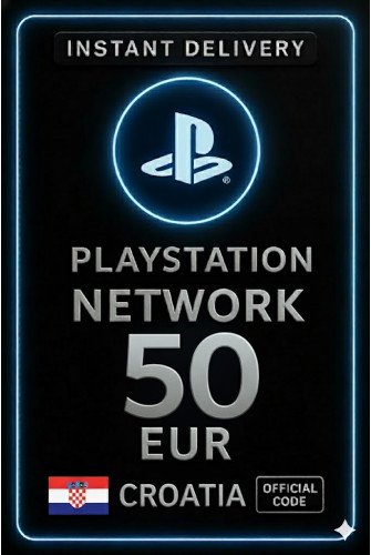 PSN Card Croatia - 50 EU HR