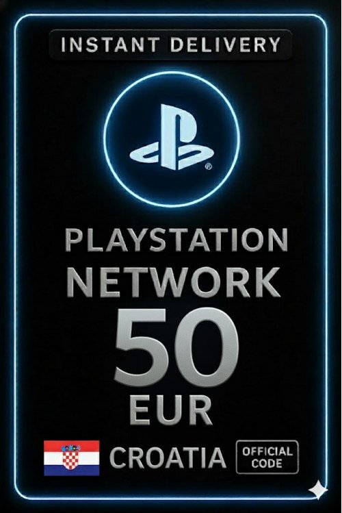 PSN Card Croatia - 50 EU HR