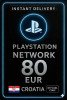 PSN Card Croatia - 80 EU HR
