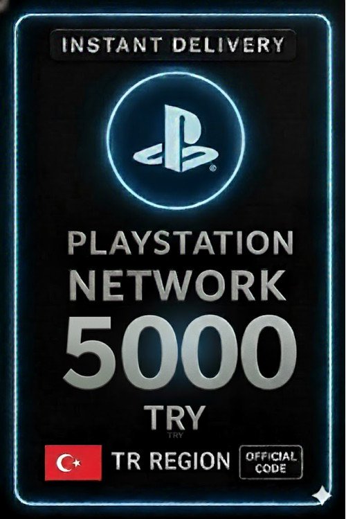 PSN Card - Türkiye - 5000 TRY