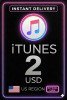 iTunes Gift Card - US$ 2
