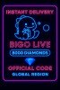 Bigo Live - 8000 Diamonds (Global)