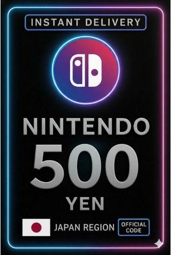 Nintendo eShop Card 500 Yen